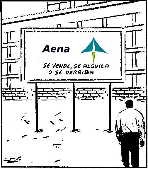 Resultado de imagen de aena no se vende