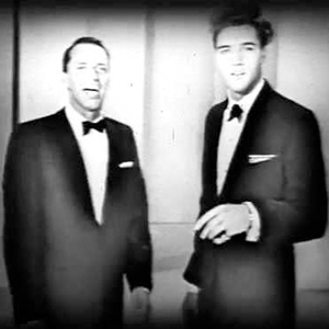Elvis Presley and Frank Sinatra
