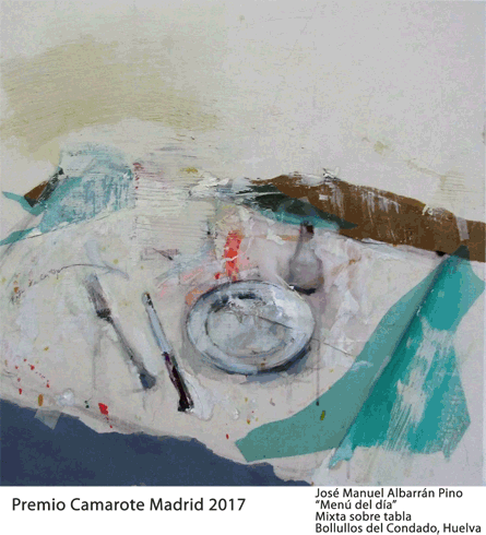 PREMIADOS EN EL CERTAMEN DE PINTURA CAMAROTE MADRID 2017
