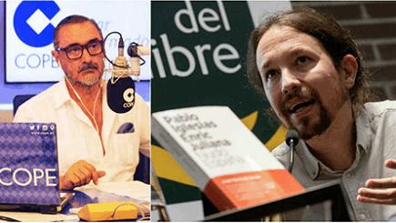 Carlos Herrera a Pablo Iglesias por el escrache: Toma jarabe