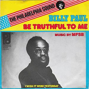Be Truthful to Me - Billy Paul