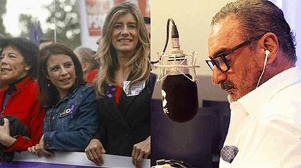 El mensaje de Herrera a las ministras y a la mujer de Sánchez tras la manifestación feminista A