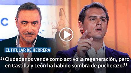 Herrera: Cs vende como activo la regeneracin, pero en Castilla y Len ha habido sombra de pucheraz