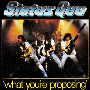 Status Quo - What you re proposing