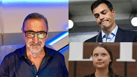 Herrera celebra el nuevo mote del presidente del Gobierno en funciones: Greto Sánchez