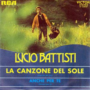 Lucio Battisti - La canzone del sole
