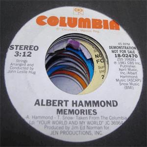 Albert Hammond - Memories