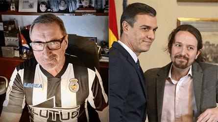 Herrera destapa las contradicciones de Sánchez e Iglesias sobre los protocolos en las residencias de