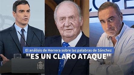 El repaso de Herrera a Snchez tras su ltimo ataque a la corona: Es un guio