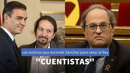 Carlos Herrera se pregunta los motivos que han llevado al veto del Rey por parte del Gobierno de Sn