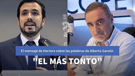 Herrera manda un aviso a Snchez tras su silencio ante las palabras de Alberto Garzn sobre el Rey