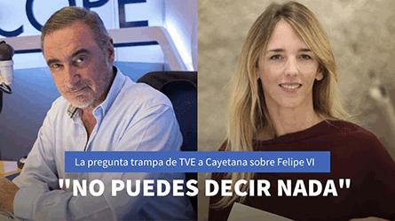 Las dudas de Herrera con TVE tras la última entrevista a Cayetana Álvarez de Toledo: Patrimonizalica