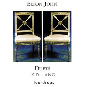 Elton John and K.D. Lang - Teardrops