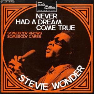 Stevie Wonder - Never had a dream come true