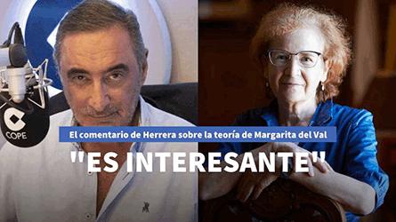El comentario de Herrera sobre la teoría de Margarita del Val que puede marcar el futuro de la vacun