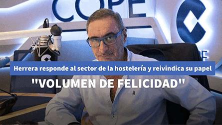 El mensaje de Herrera en defensa del sector de la hostelera y su papel como lugares de sociabilizac