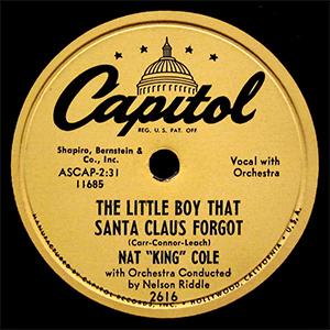 Nat King Cole - The little boy that Santa Claus forgot