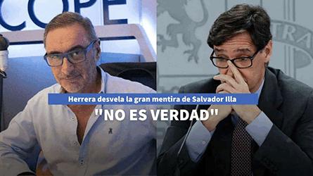 Herrera destapa la gran mentira de Salvador Illa tras anunciar su candidatura para las elecciones en