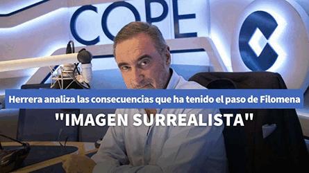 Herrera analiza las consecuencias que ha tenido el paso de Filomena en pleno aumento de casos por la