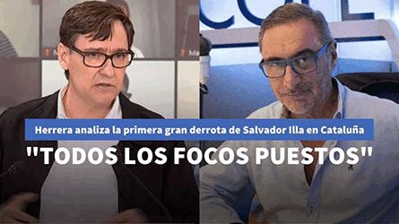 Herrera anuncia el motivo por el que Salvador Illa ya ha perdido en Catalua: Las verdaderas estrell