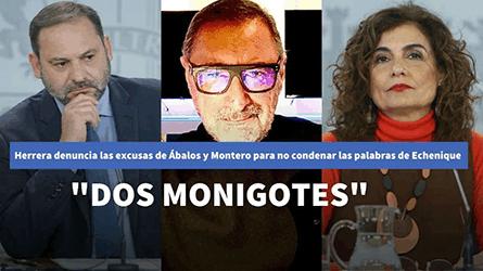 Herrera denuncia las excusas de balos y Montero tras el apoyo de Echenique a las marchas en favor d