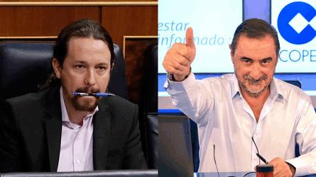 Carlos Herrera bautiza a Iglesias y los suyos tras los desplantes a Felipe VI: Pandilla...