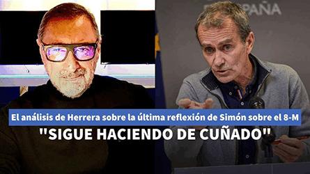 El recado de Herrera a Fernando Simn por su nueva reflexin sobre el 8-M: Sigue haciendo de cuado