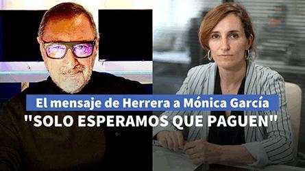 El mensaje de Herrera a Mnica Garca tras definir como decentes solo a los votantes de izquierdas