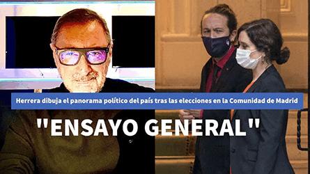 Herrera dibuja el panorama poltico del pas tras las elecciones en la Comunidad de Madrid: Ensayo g