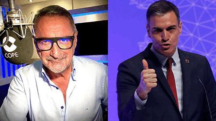 Carlos Herrera pone título a la película que se ha montado Pedro Sánchez con el Plan 2050