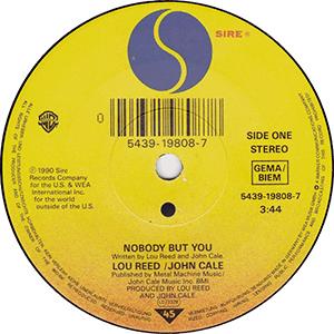 Lou Reed and John Cake - Nobody but you..