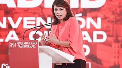 Adriana Lastra dimite como vicesecretaria general del PSOE