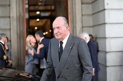 Herrera: La Casa Real britnica habra enviado una invitacin a don Juan Carlos para el funeral de I