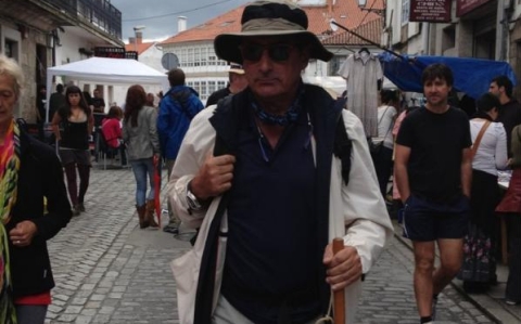 Carlos Herrera hace el Camino de Santiago