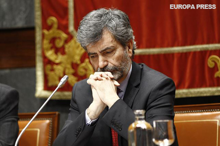 El presidente del Tribunal Supremo, Carlos Lesmes El presidente del Tribunal Supremo, Carlos Lesmes